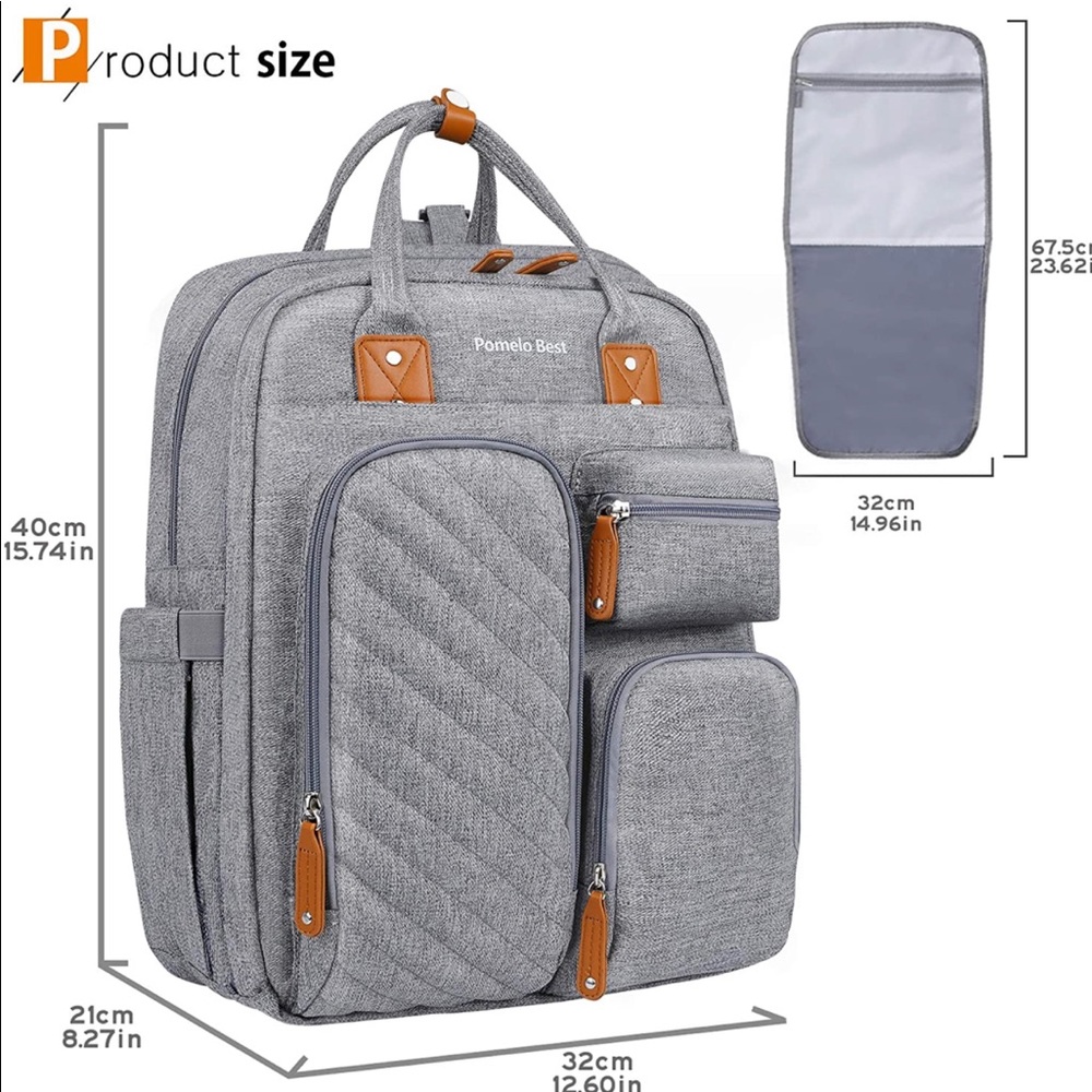 Diaper bag brand new never use with a tags